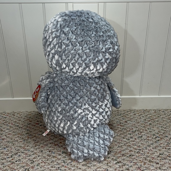 Owl beanie boo Ty, grey: OWLETTE - Picture 2 of 4
